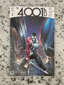 4001 AD # 1 NM Valiant Comic Book Lootcrate Exclusive 1st Print SEALED J810