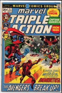 Marvel Triple Action #5 (1972) The Avengers