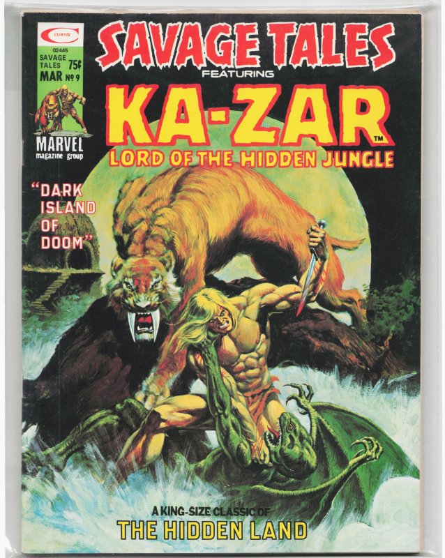 Savage Tales #9 (1975) Ka-Zar