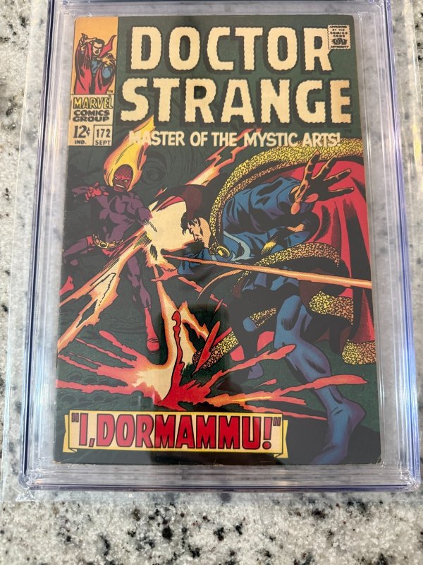 Doctor Strange # 172 CGC Graded 7.5 Marvel Silver Age Comic Book 1968 JH21