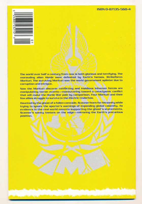 Strikeforce Morituri Electric Undertow (1989) #1 NM