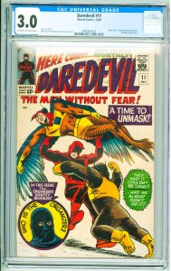 Daredevil #11 (1965) CGC 3.0 OWW Pages!