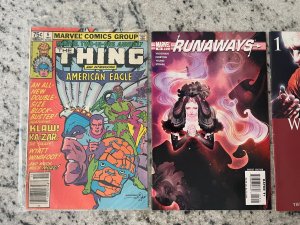 3 Marvel Comics War Crimes 1 + Runaways 19 + Two-In-One Annual 6 Thing 39 J861