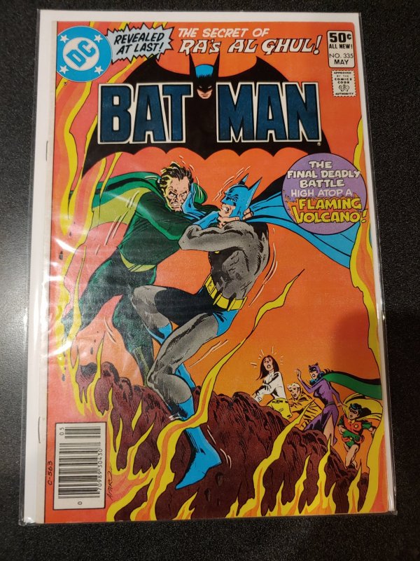 BATMAN #335 RA'S AL GHUL ISSUE VF+/NM-