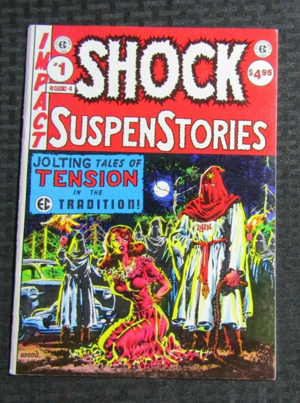 1985 EC CLASSICS #4 VF- 7.5 Shock SuspenStories Wood / Fisherman Collection