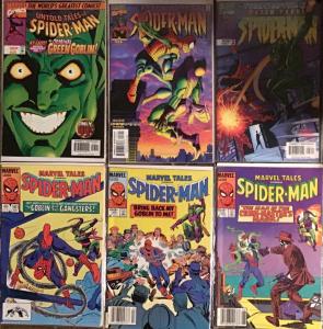 SPIDER-MAN/GREEN GOBLIN COVER STORIES 6BOOK LOT