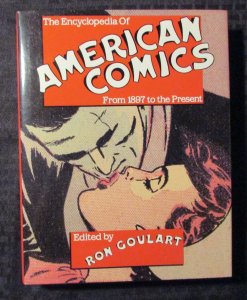1990 AMERICAN COMICS 1897 to Present by Ron Goulart HC/DJ NM/VF+ Facts on File 