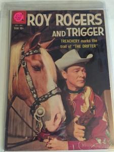 ROY ROGERS and TRIGGER--V1--#128--1958--'THE DRIFTER'