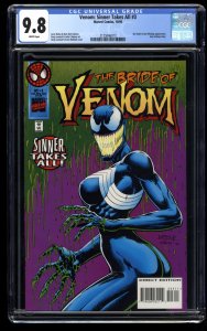 Venom: Sinner Takes All #3 CGC NM/M 9.8 White Pages