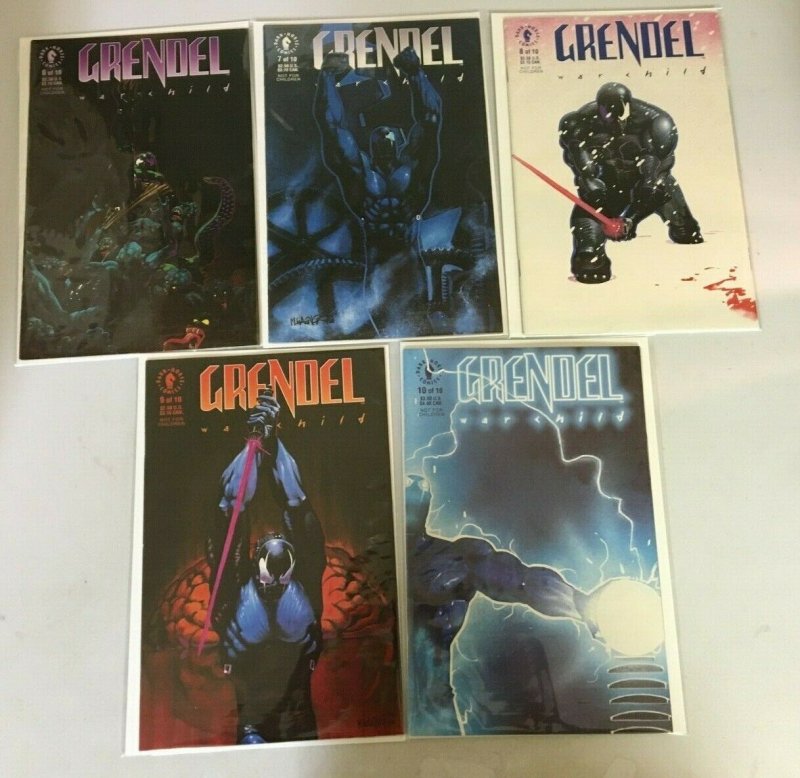 Grendel War Child set #1-10 8.0 VF (1992 Dark Horse)