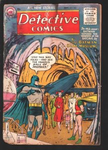 Detective Comics #223 1955-The Batman Dime Museum-Stained-rusty staples-cov...