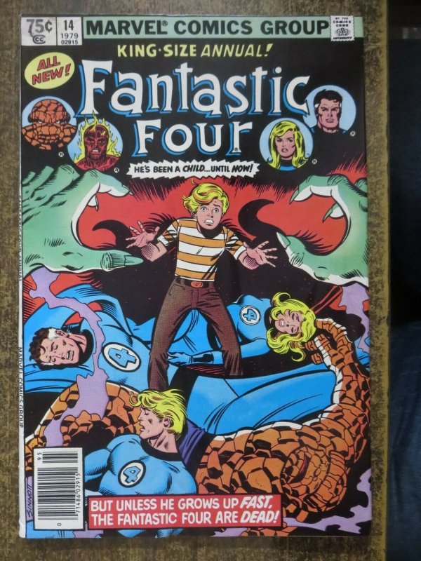 FANTASTIC FOUR ANN 14 G-VG 11/1979 Marvel COMICS BOOK