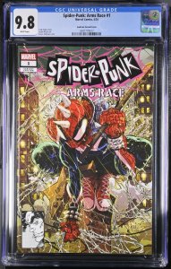 Spider-Punk Arms Race #1 CGC 9.8 Homage to McFarlane Spider- Man 1 Marvel 2024