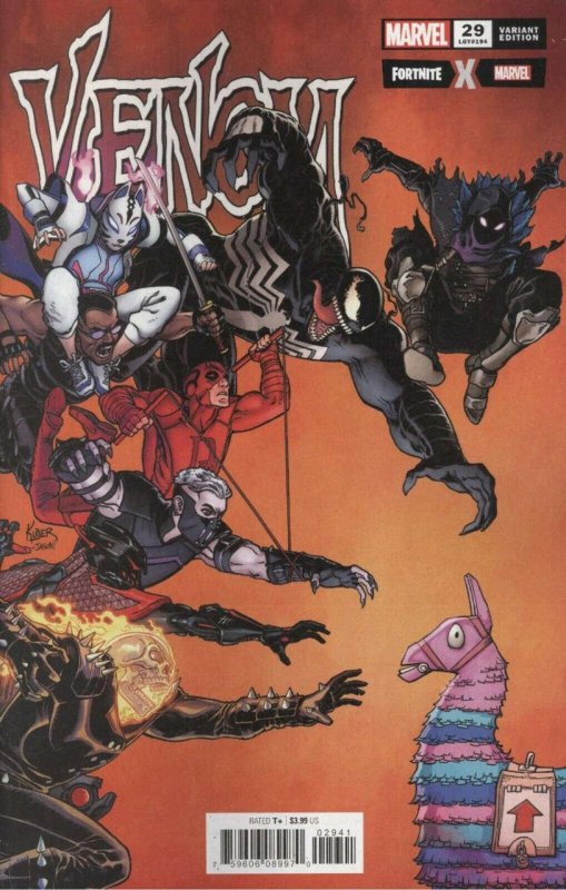 VENOM #29 (2016) AARON KUDER | FORTNITE VARIANT