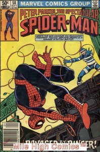 PETER PARKER (1976 Series)  (SPECTACULAR SPIDER-MAN) #58 NEWSSTAND Fair