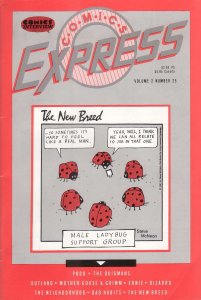 Comics Express #25 VF ; Comics Interview | The New Breed Penultimate Issue