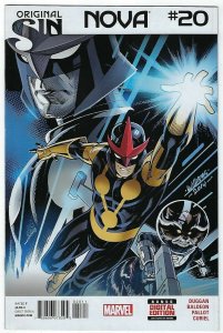  Nova # 20 Cover A NM Marvel Original Sin 2014