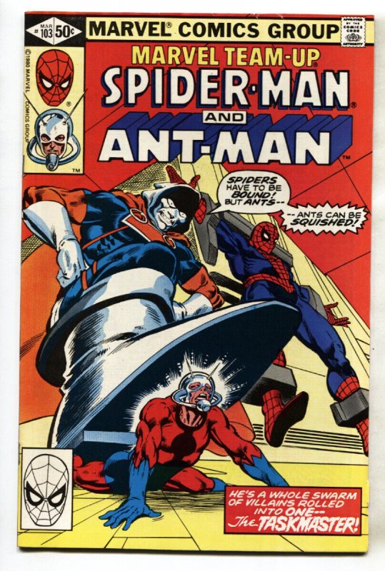 Marvel Team-Up #103--1980--Ant-Man--Taskmaster--VF-