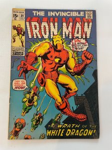 Invincible Iron Man # 39 FN- Marvel Comic Book 26 LI7