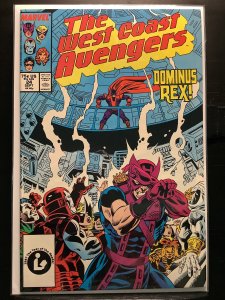 West Coast Avengers #24 Direct Edition (1987)