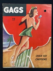 MAG: Gags Magazine #1 1941- Cartoons Jokes rare Bob Hope