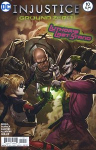 Injustice: Ground Zero #10 VF ; DC | Lex Luthor vs Joker