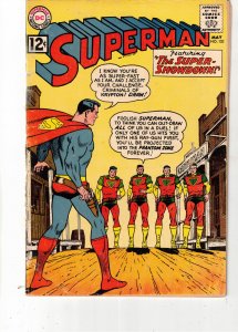 Superman #153 (1962) VG/FN Mid-Grade Superman in Supe-Showdown!