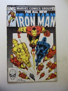 Iron Man #174 (1983) FN+ Condition ink mark on bc