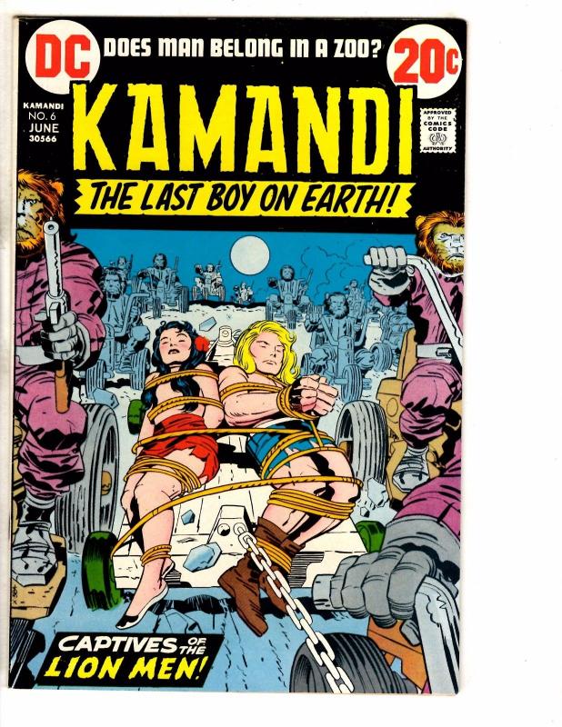 Kamandi # 6 VF/NM DC Comic Book Bronze Age Jack Kirby Series Last Boy Earth J250