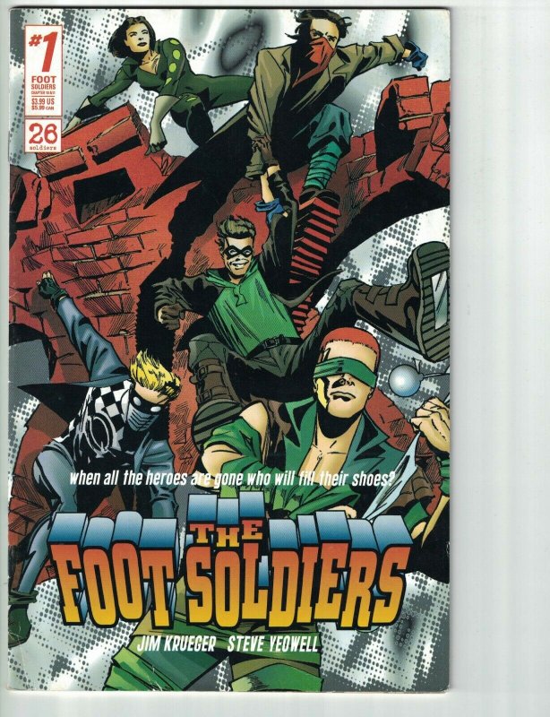 the Foot Soldiers Vol. 3 #1 VG chapters 10 + 11 - Jim Krueger - 26 Soldiers 2000