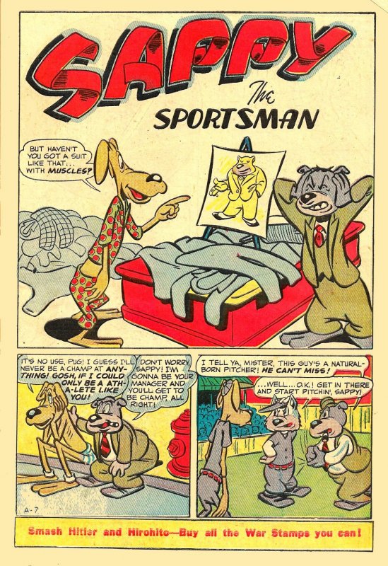 BARNYARD COMICS #1(Jun1944) 7.0 FN/VF  Funny Animal Mayhem!  TERRYTOONS artists!