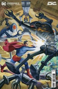 SUPERMAN #3 F STEVE RUDE SUPERMAN CARD STOCK VARIANT