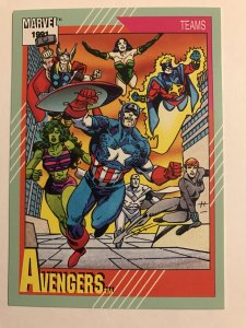 AVENGERS #151 : Marvel Universe 1991 Series 2 card; Impel, NM/M, Thor, Vision
