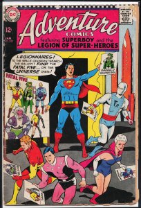 Adventure Comics #352 (1967) Cap's Hobby Hints [Key Issue]