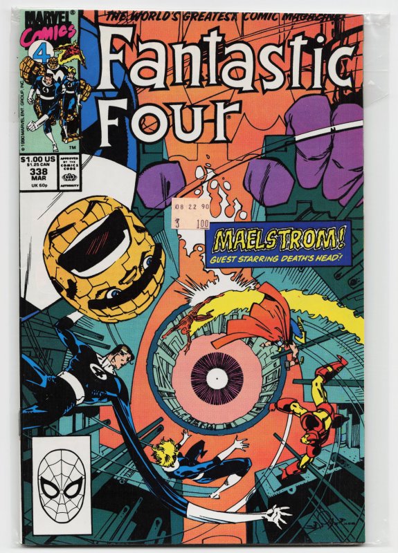 Fantastic Four #338 (1990) Fantastic Four
