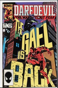 Daredevil #216 (1985) Daredevil