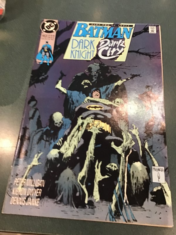Batman #453 (1990)  high-grade dark Knight dark city part two! VF/NM Wow