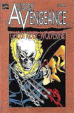 Wolverine and Ghost Rider in Acts of Vengeance TPB #1 VF/NM; Marvel | save on sh