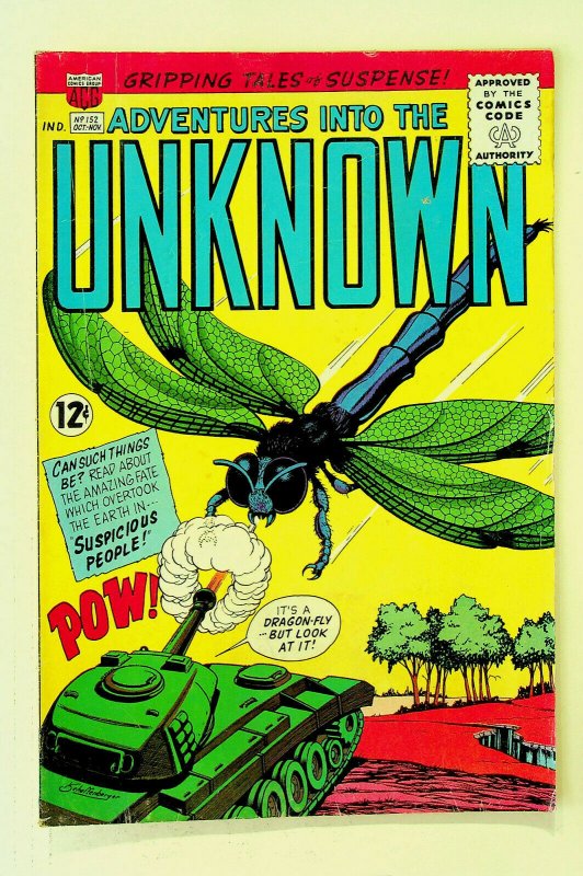 Adventures Into the Unknown #152 (Oct-Nov 1964, ACG) - Fine 