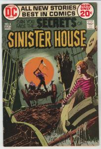 Secrets Of Sinister House #6 (Sep-72) NM- High-Grade Cain and Abel