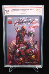 Deadpool Kills the Marvel Uni. Again #1 Rob Liefield Signed (CBCS Sig 9.8) 2017