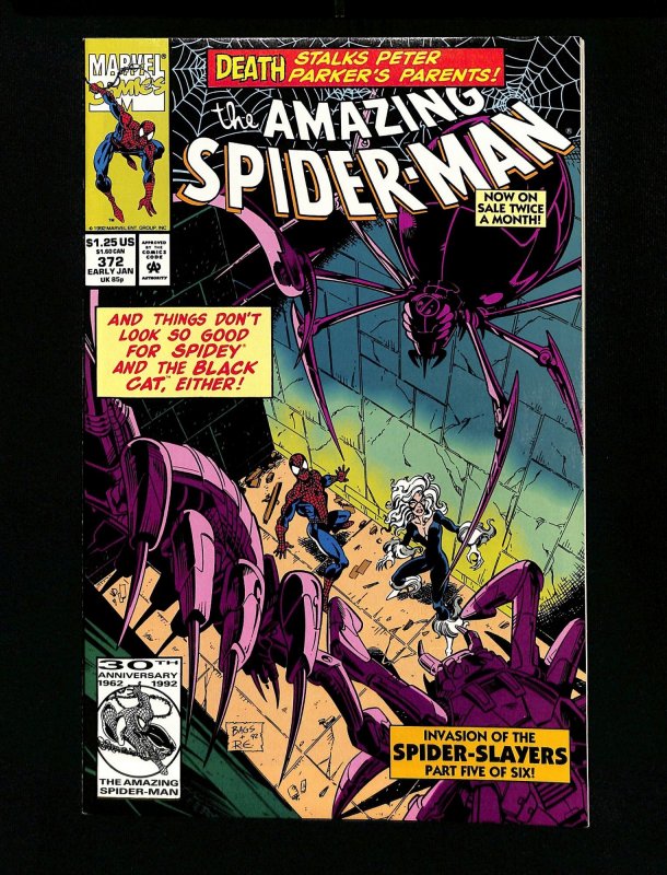 Amazing Spider-Man #372 Black Cat Appearance!