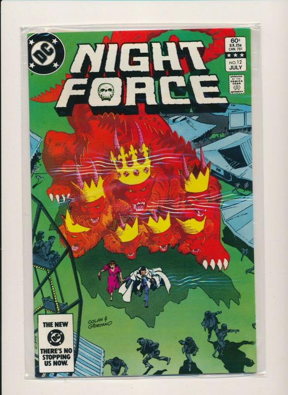 DC Comics FULL SET NIGHT FORCE #1-14 Wolfman/ Dracula VERY FINE+ (PF731) 