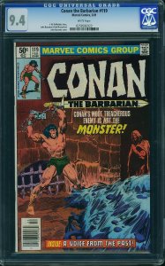 Conan the Barbarian #119 (1981) CGC 9.4 NM