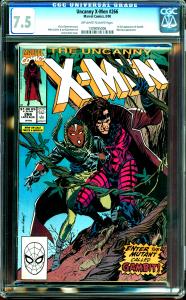 Uncanny X-Men #266 CGC Graded 7.5 1st Gambit