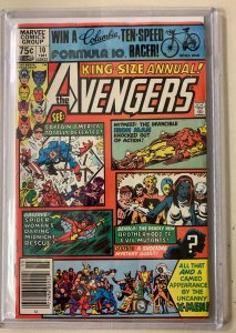 Avengers #10 Annual Newsstand Marvel (5.0 VG/FN) 1st app of Rogue + Pryor (1981)