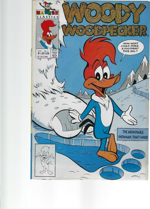 Woody Woodpecker #1,2,and 3