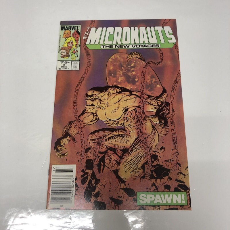 The Micronauts (1984) # 3 (NM) Canadian Price Variant • Peter B. Gillis • Jones