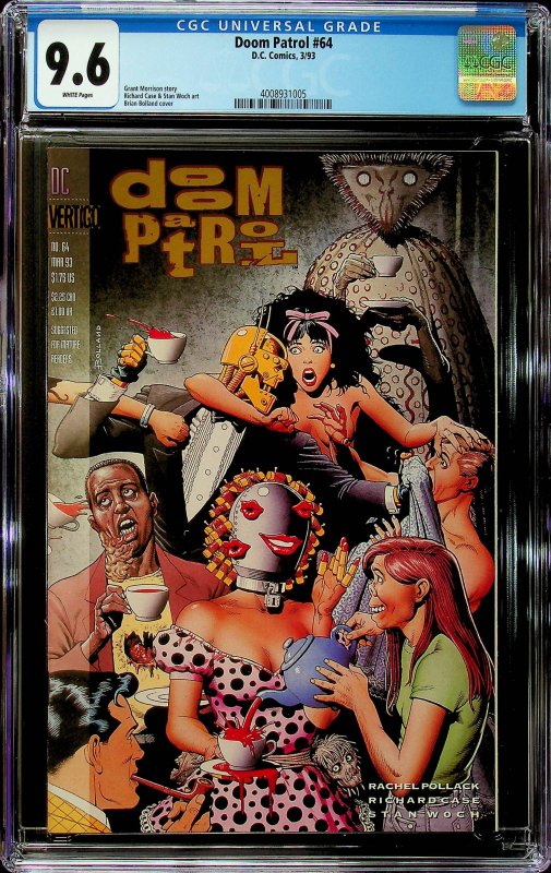 Doom Patrol #64 (1993) - CGC 9.6 Cert#4008931005