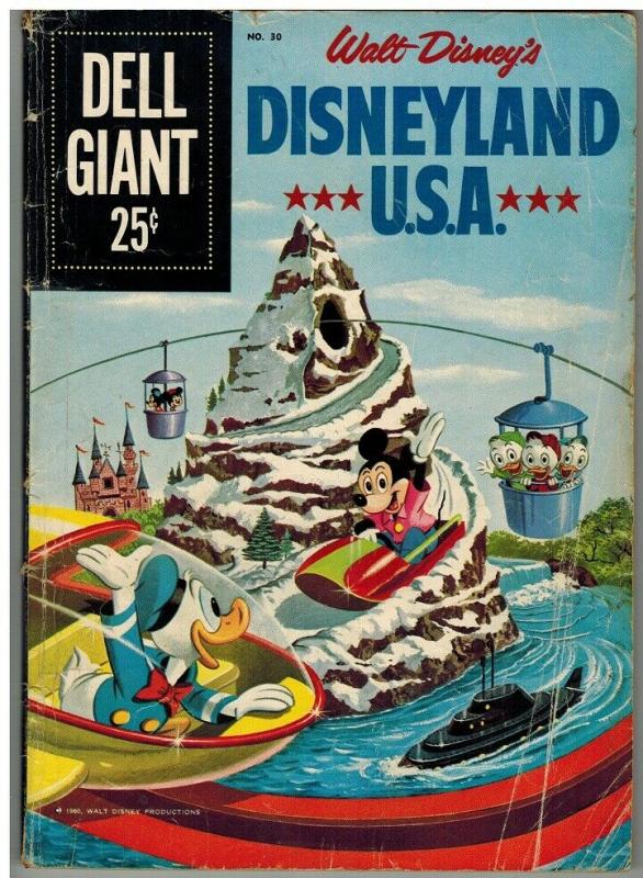 DELL GIANT 30 FR 1960 DISNEYLAND USA